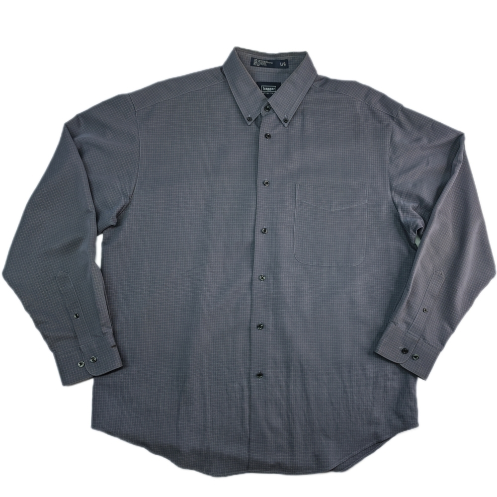 Haggar dress shirt Large